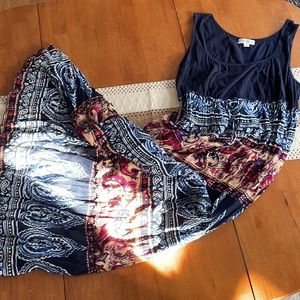 Boho Chic Flowy Dress